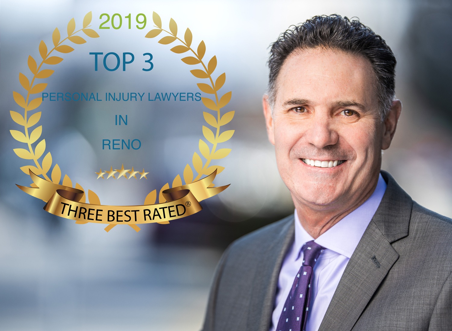 Matt Dion Awarded Top 3 Personal Injury Lawyers in Reno
