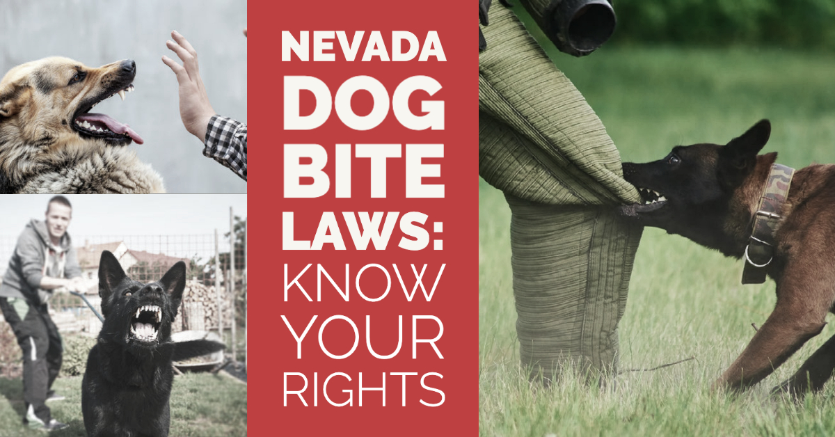 Nevada Dog Bite Laws Nevada Dog Bite Laws - Know your rights. Several dogs look ready to bite in multiple images.