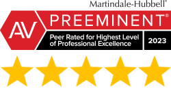 AVVO Preeminent Peer Rated for Highest Level of Professional Excellence - Matthew Dion